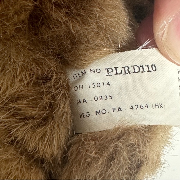 VTG Wang's International Reindeer Long Legs Plush 15" Decor Christmas Red Nose - Picture 8 of 12